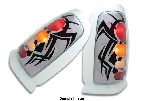 GTS Tribal Pro Beam Tail Light Covers 94-02 Dodge Ram - Click Image to Close